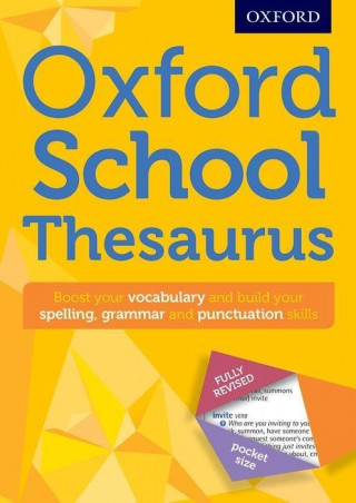 Kniha Oxford School Thesaurus Oxford Dictionaries