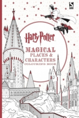Knjiga Harry Potter Magical Places and Characters Colouring Book Warner Bros.