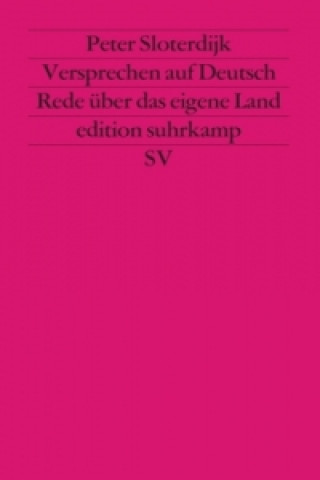 Könyv Versprechen auf Deutsch Peter Sloterdijk