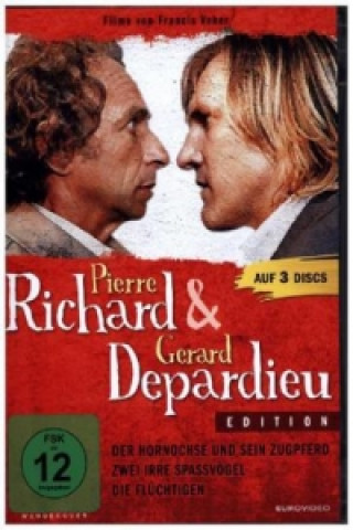 Video Pierre Richard & Gérard Depardieu Edition, 3 DVDs Francis Veber
