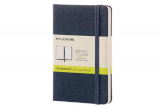 Kniha Moleskine Sapphire Blue Pocket Plain Notebook Hard Moleskine