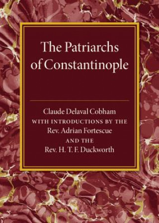 Carte Patriarchs of Constantinople Claude Delaval Cobham