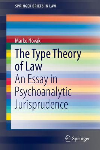 Könyv Type Theory of Law Marko Novak