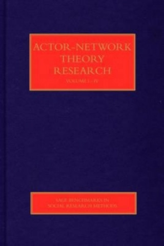 Kniha Actor-Network Theory Research Richie Nimmo
