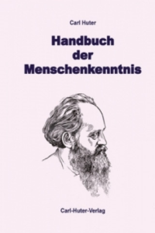 Kniha Handbuch der Menschenkenntnis Carl Huter