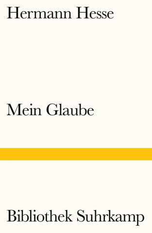 Livre Mein Glaube Hermann Hesse