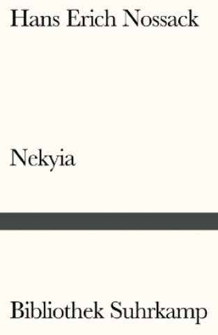 Libro Nekyia Hans Erich Nossack