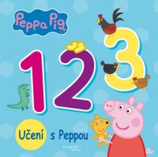 Kniha Peppa Pig Učení s Peppou 1 2 3 