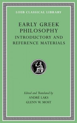 Book Early Greek Philosophy Glenn W. Most