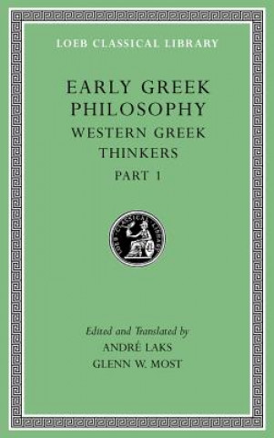 Carte Early Greek Philosophy Glenn W. Most