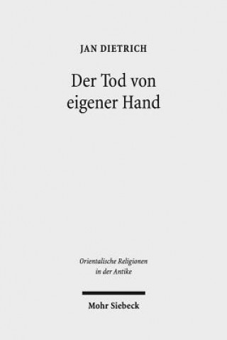 Kniha Der Tod von eigener Hand Jan Dietrich