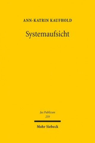 Knjiga Systemaufsicht Ann-Katrin Kaufhold