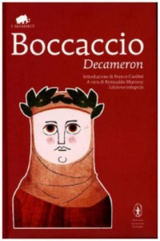 Kniha Decameron, italienische Ausgabe Giovanni Boccaccio