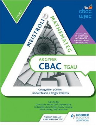 Książka Meistroli Mathemateg CBAC TGAU: Uwch (Mastering Mathematics for WJEC GCSE: Higher Welsh-language edition) 