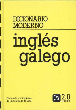 Book Dicionario Moderno Inglés Galego Gomez Guinovart