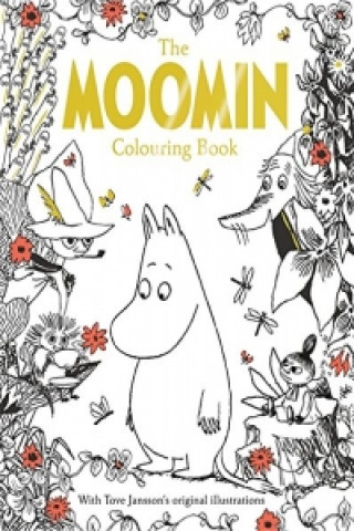 Книга The Moomin Colouring Book Tove Jansson
