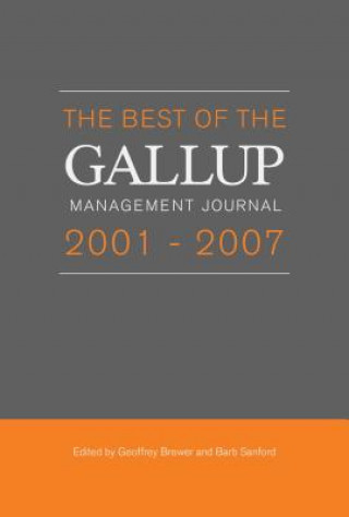 Carte Best of the Gallup Management Journal 2001-2007 Geoffrey Brewer