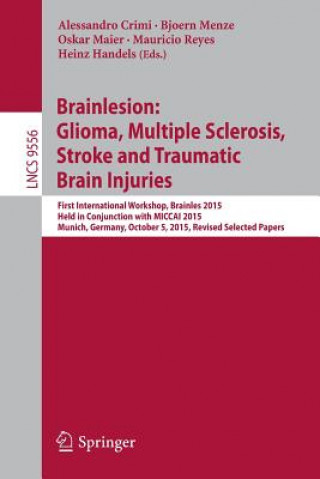Kniha Brainlesion: Glioma, Multiple Sclerosis, Stroke and Traumatic Brain Injuries Alessandro Crimi