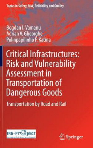 Książka Critical Infrastructures: Risk and Vulnerability Assessment in Transportation of Dangerous Goods Adrian V. Gheorghe