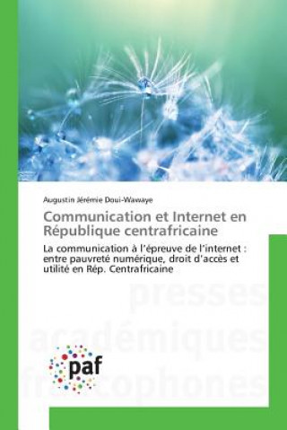 Carte Communication Et Internet En Republique Centrafricaine Douiwawaye-A