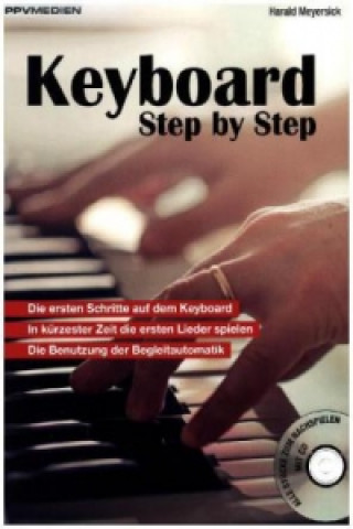 Materiale tipărite Keyboard Step by Step, m. Audio-CD Harald Meyersick