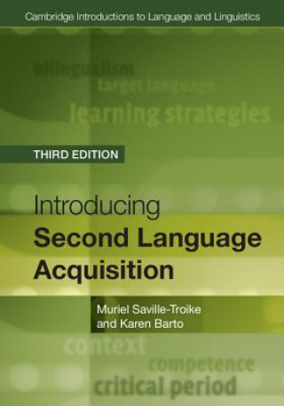 Knjiga Introducing Second Language Acquisition Muriel Saville-Troike