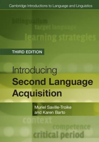 Book Introducing Second Language Acquisition Muriel Saville-Troike