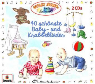 Hanganyagok 40 schönste Baby- und Krabbellieder, 2 Audio-CDs Detlev Jöcker