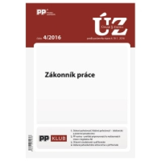 Book Úplne znenia zákonov 4-2016 