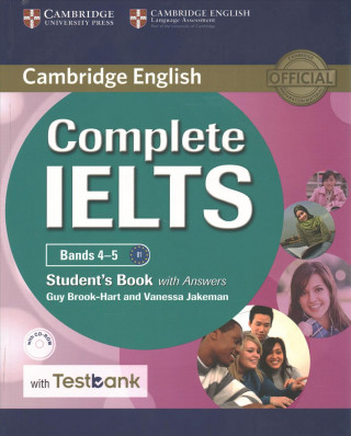 Kniha Complete IELTS Bands 4-5 Student's Book with Answers with CD-ROM with Testbank Guy Brook-Hart