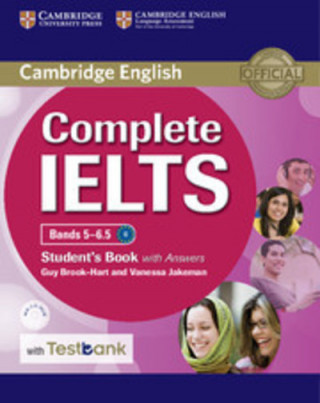 Book Complete IELTS Bands 5-6.5 Student's Book with Answers with CD-ROM with Testbank Guy Brook-Hart