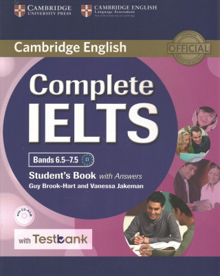Book Complete IELTS Bands 6.5-7.5 Student's Book with answers with CD-ROM with Testbank Guy Brook-Hart
