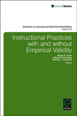 Kniha Instructional Practices with and without Empirical Validity Bryan G. Cook