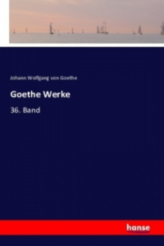 Carte Goethe Werke Johann Wolfgang von Goethe