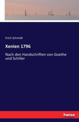 Könyv Xenien 1796 Erich Schmidt