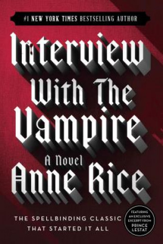 Carte Interview with the Vampire Anne Rice