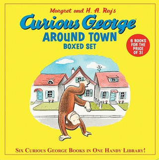 Книга Curious George Around Town Boxed Set (Box of Six Books) Margret Rey