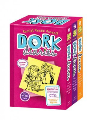 Carte Dork Diaries Box Set (Book 1-3) Rachel Renee Russell