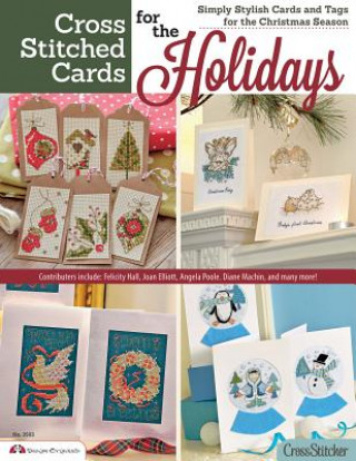 Carte Cross Stitched Cards for the Holidays Maria Diaz