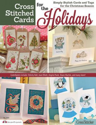 Livre Cross Stitched Cards for the Holidays Maria Diaz