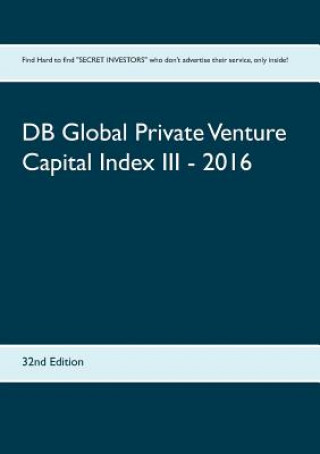 Könyv DB Global Private Venture Capital Index III - 2016 Heinz Duthel