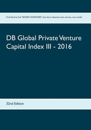 Book DB Global Private Venture Capital Index III - 2016 Heinz Duthel