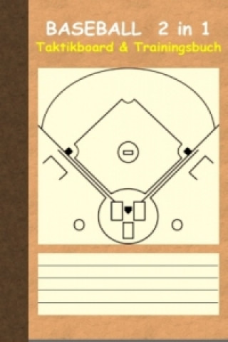 Carte Baseball 2 in 1 Taktikboard und Trainingsbuch Theo von Taane