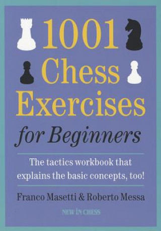 Kniha 1001 Chess Exercises for Beginners Franco Masetti