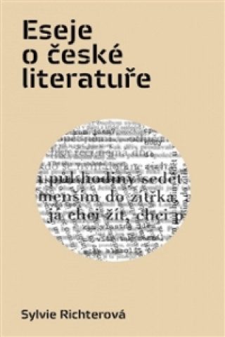 Kniha Eseje o české literatuře Sylvie Richterová