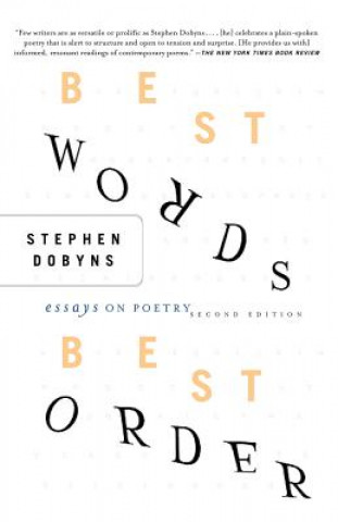 Knjiga Best Words, Best Order Stephen Dobyns