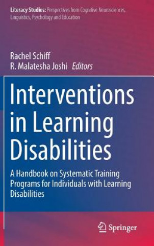Könyv Interventions in Learning Disabilities Rachel Schiff