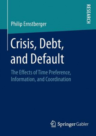 Könyv Crisis, Debt, and Default Philip Ernstberger