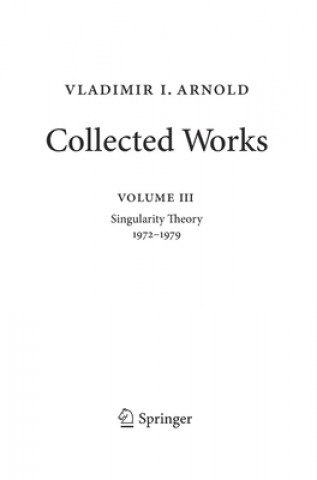 Könyv Vladimir Arnold - Collected Works Vladimir I. Arnold