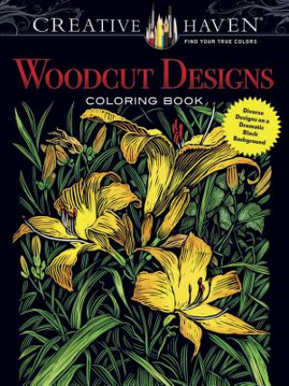 Kniha Creative Haven Woodcut Designs Coloring Book Tim Foley